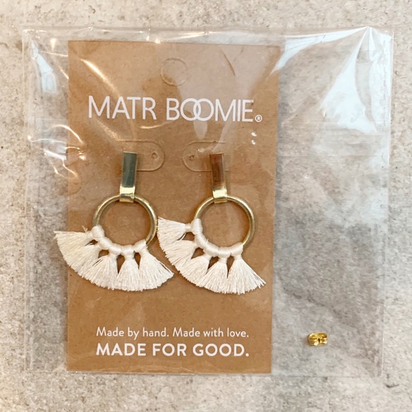 Matr Boomie Fringe Earrings - Picture 2 of 4